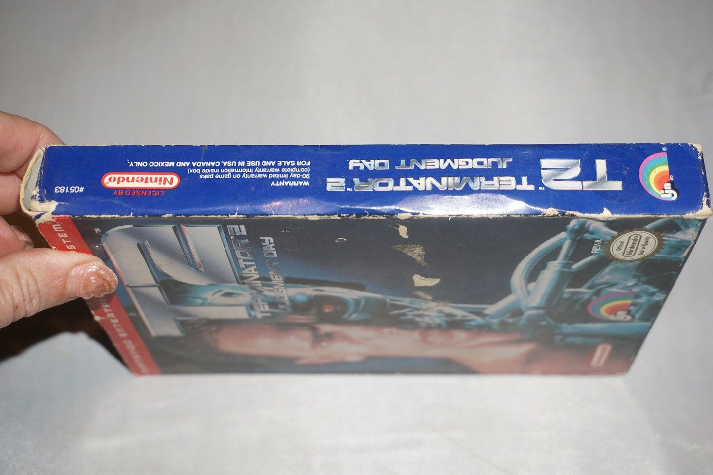 T2 Judgment Day Terminator 2 (Nintendo NES) Complete in Box CIB