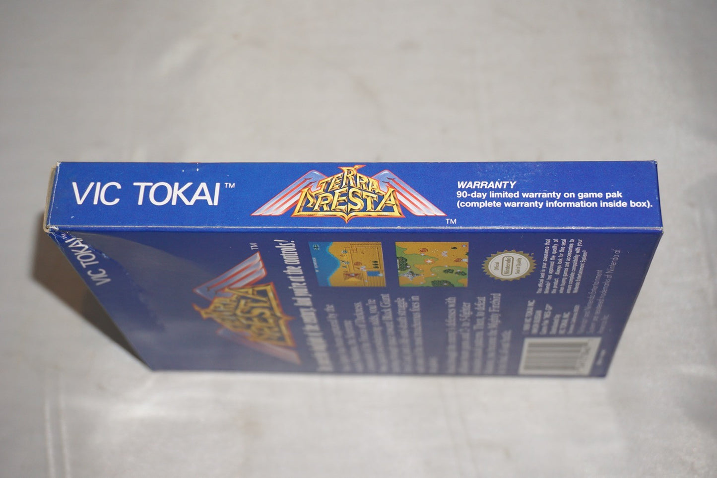 Terra Cresta (Nintendo NES) Complete in Box CIB