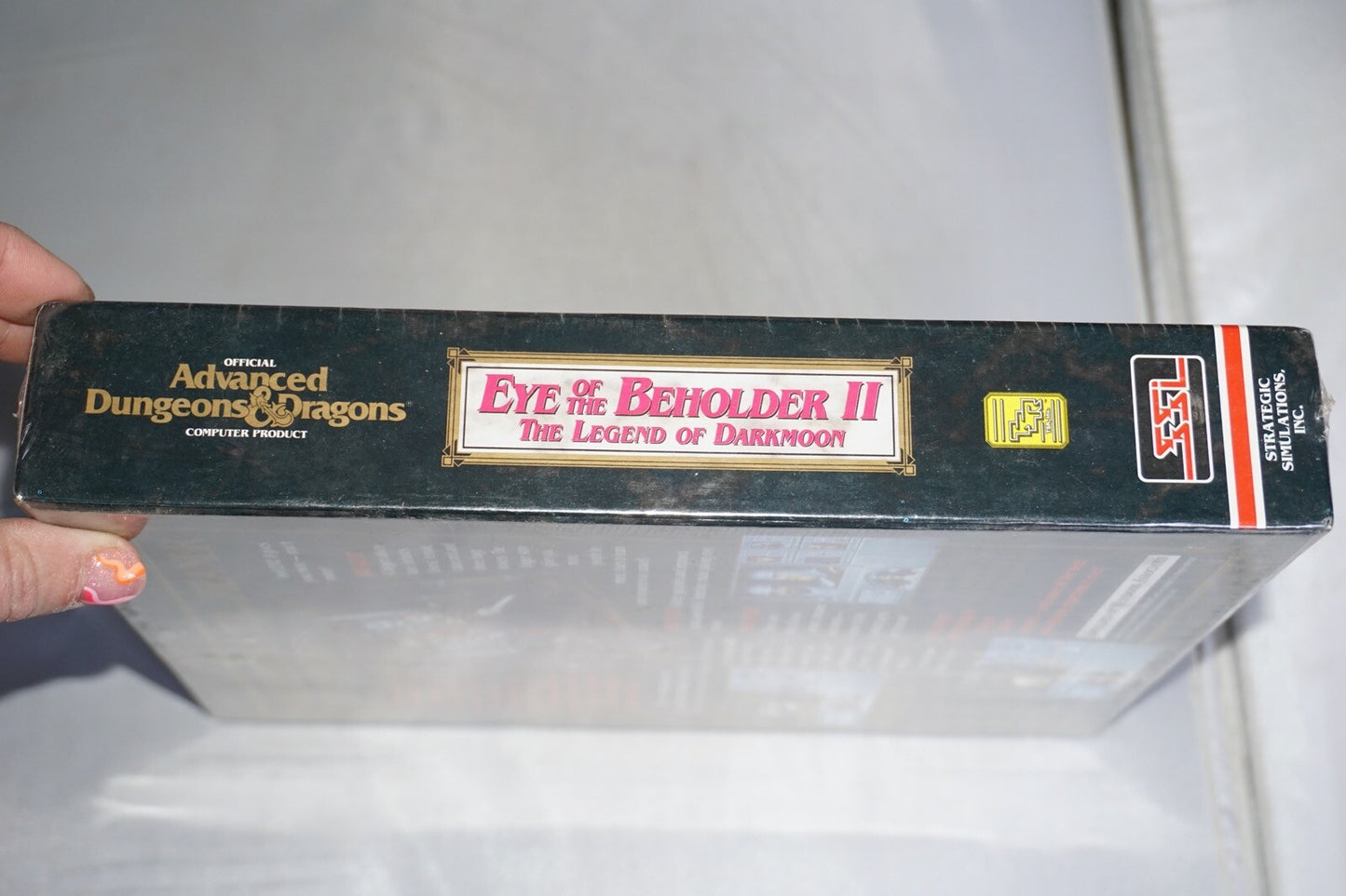 Advanced Dungeons & Dragons Eye of Beholder II 2 Legend Darkmoon (IBM PC) NEW