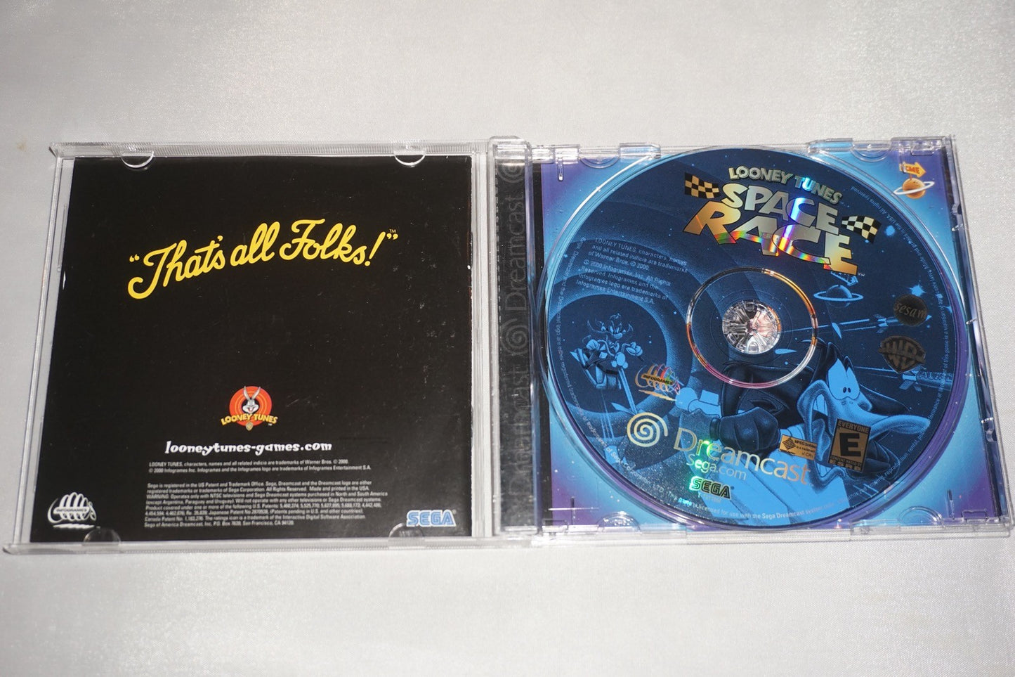 Looney Tunes Space Race (Sega Dreamcast) Complete