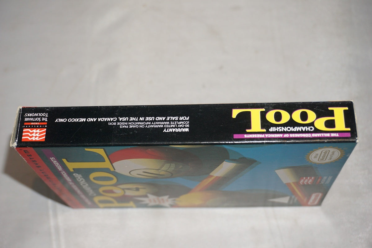 Championship Pool (Nintendo NES) Complete in Box CIB