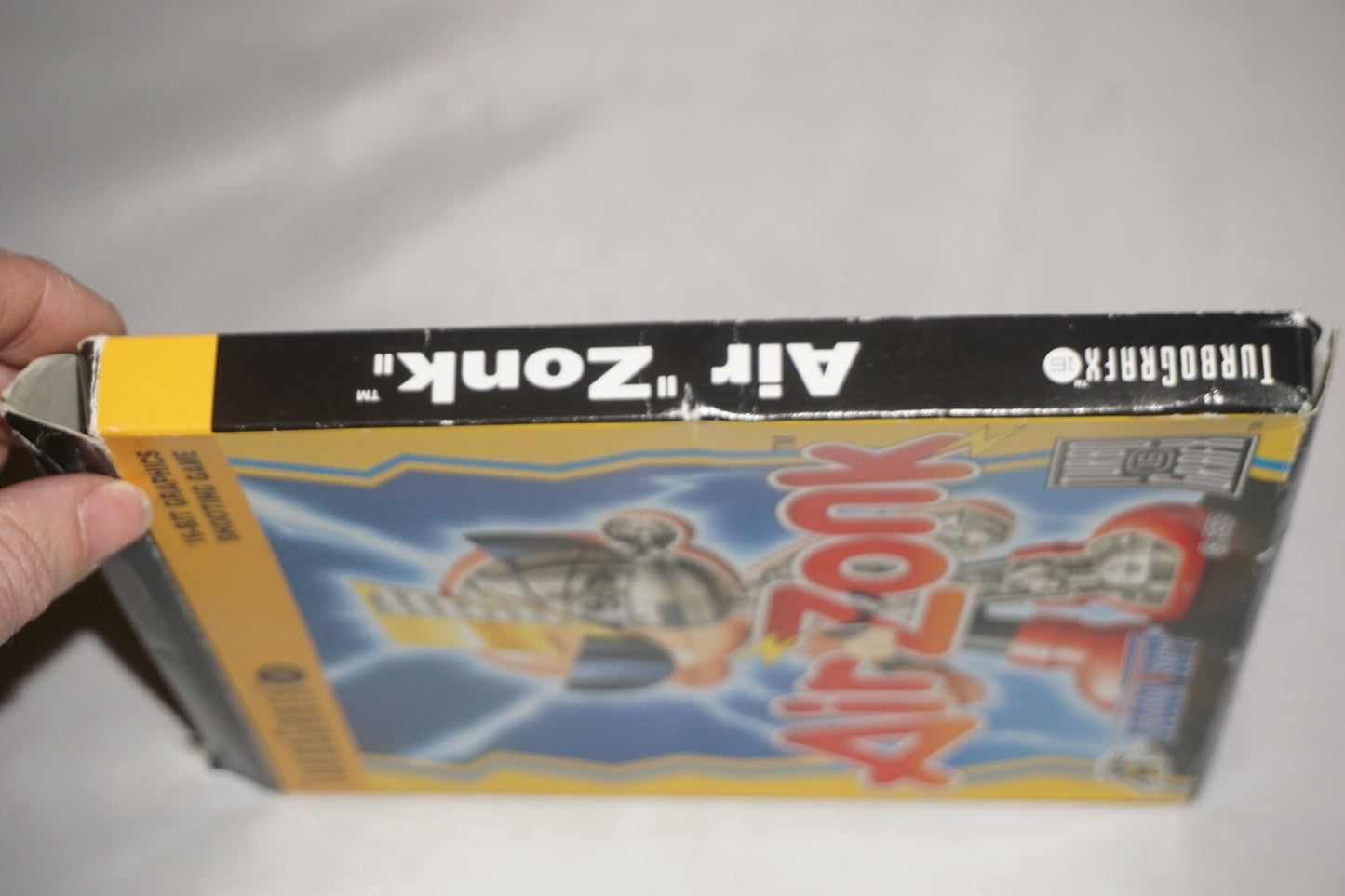 Air Zonk (Turbo Grafx 16 tg16) Complete in Box CIB Turbografx