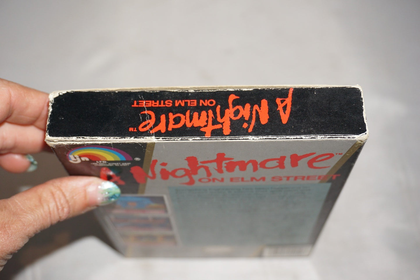 Nightmare On Elm Street (Nintendo NES) Complete in Box w/ Reg Card CIB