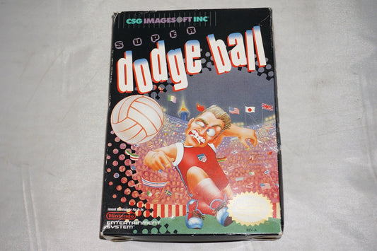 Super Dodge Ball (Nintendo NES) Complete in Box CIB