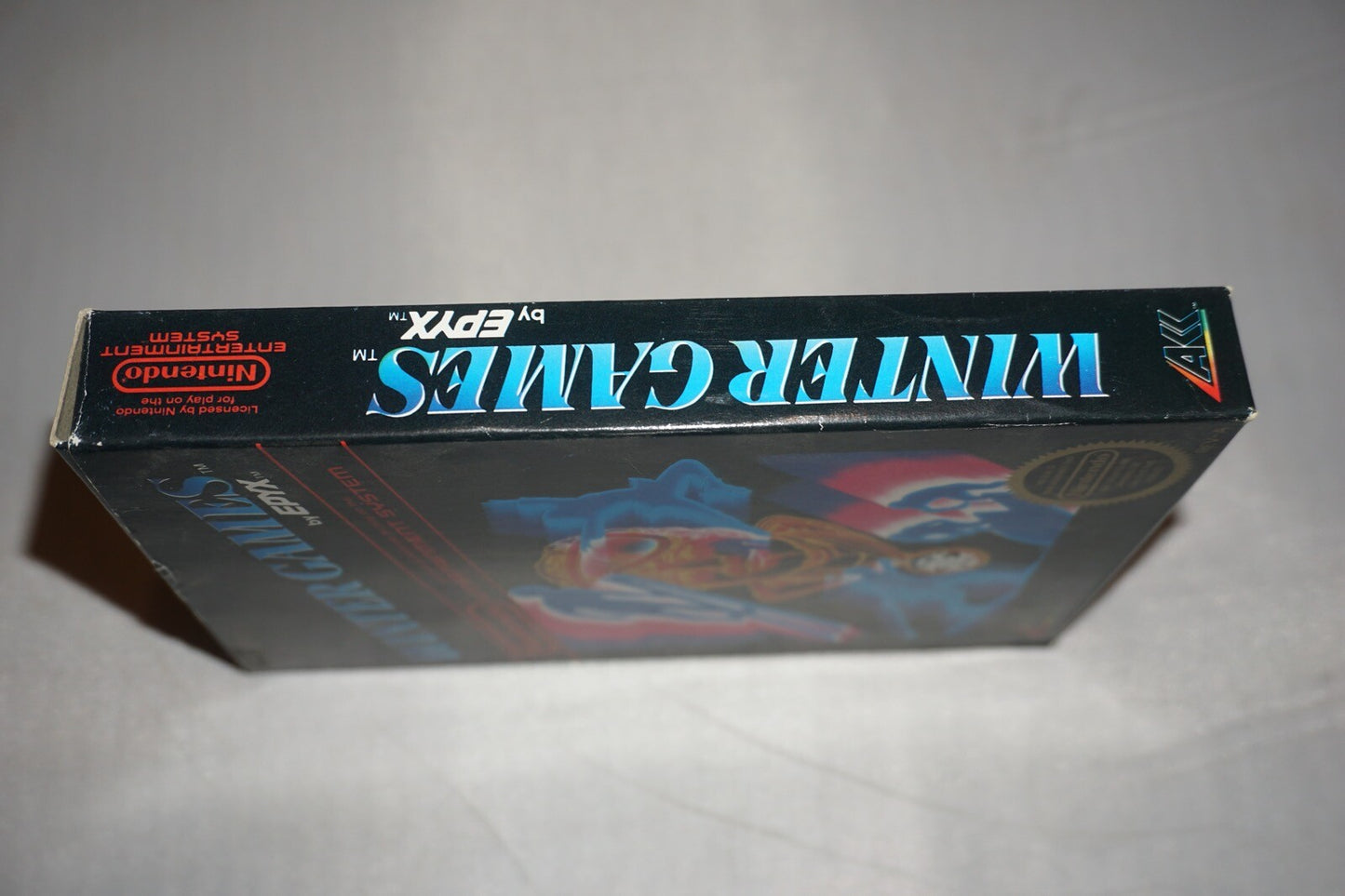 Winter Games (Nintendo NES) Complete in Box CIB