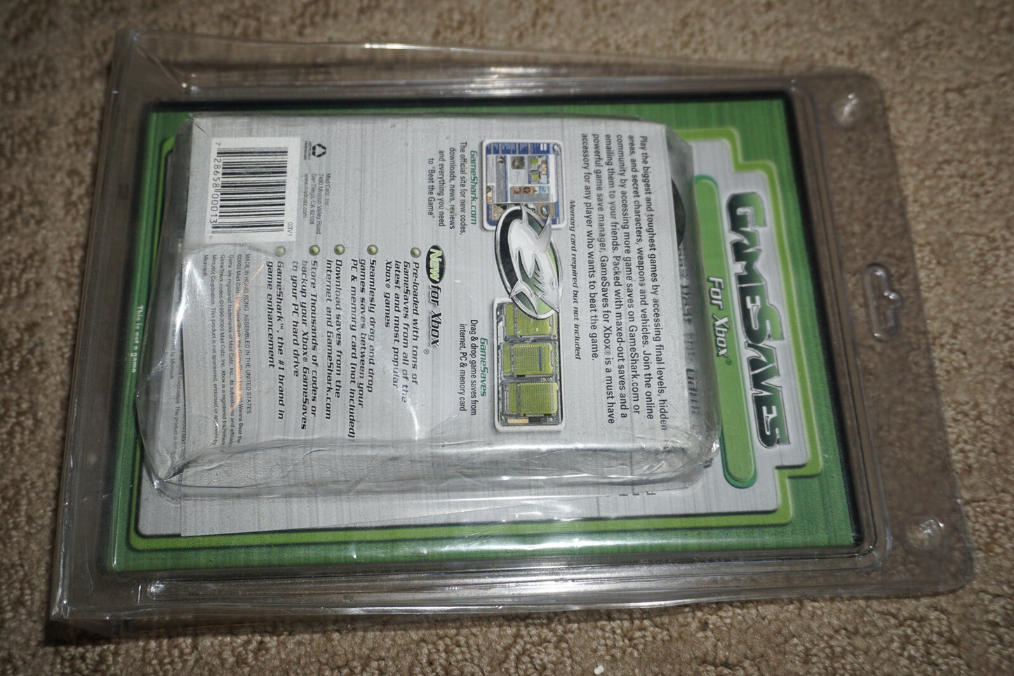 Gamesaves Gameshark (Microsoft Xbox) NEW Sealed