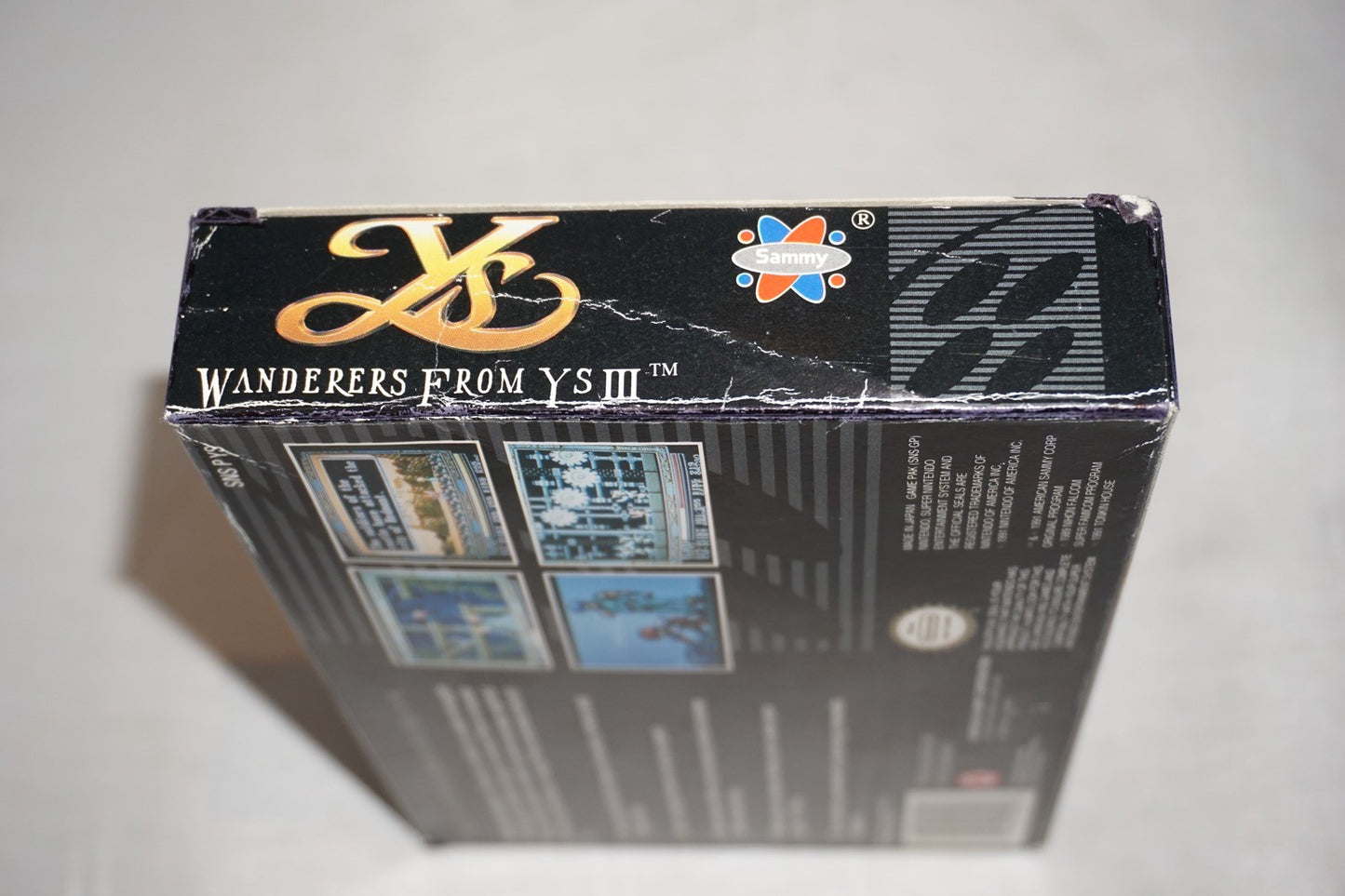Ys III: Wanderers From Y's (Super Nintendo SNES) Complete in Box CIB