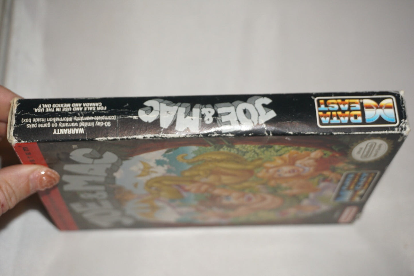 Joe & Mac (Nintendo NES) Complete in Box CIB
