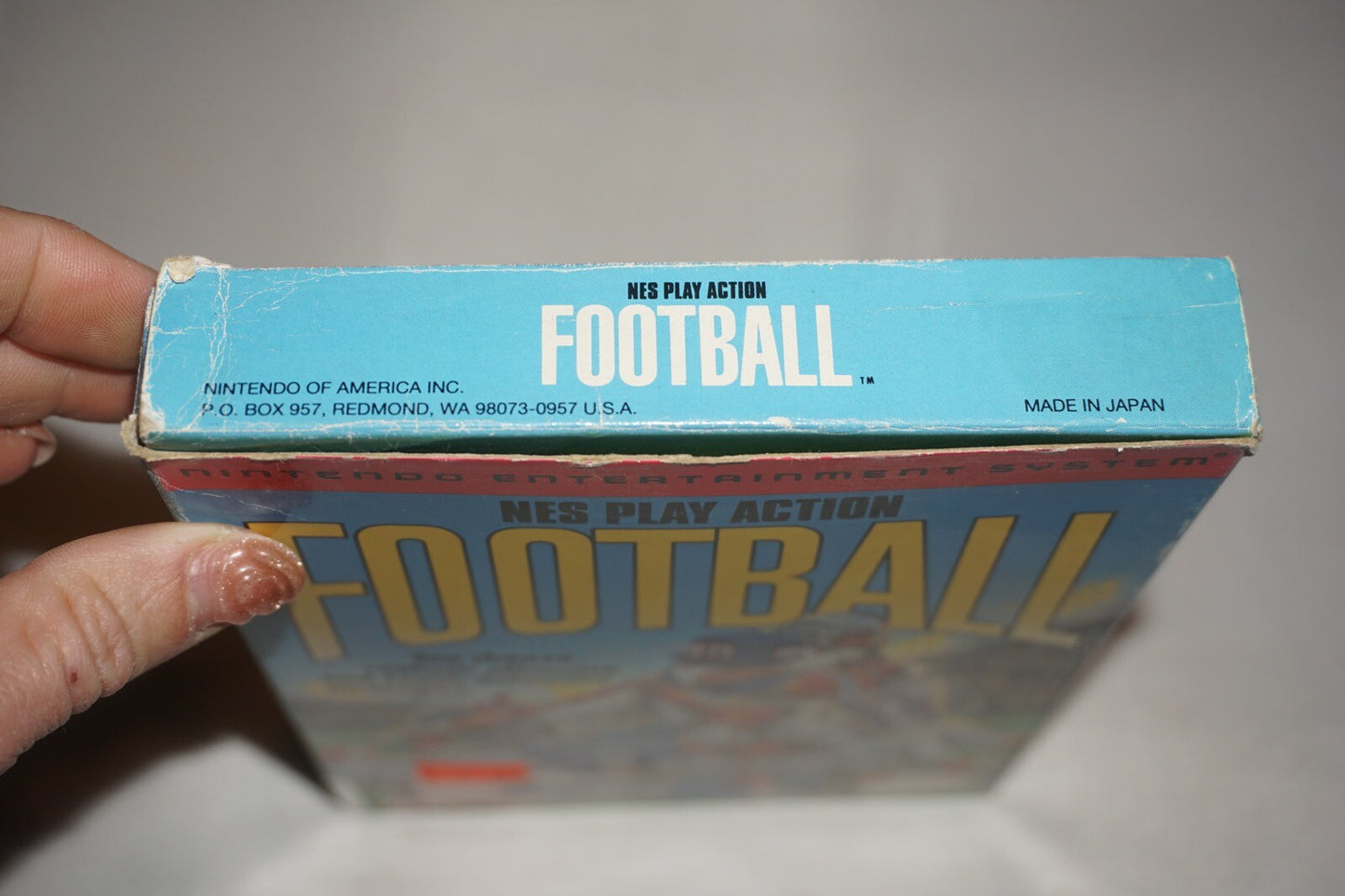 Nes Play Action Football (Nintendo NES) Complete in Box CIB #2