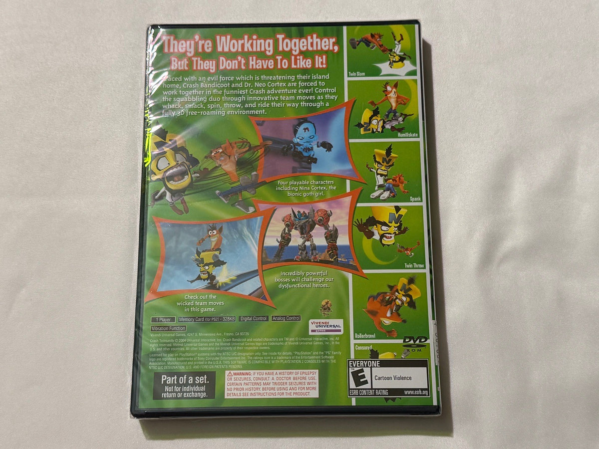 Crash Twinsanity (Sony Playstation 2 ps2) NEW Sealed