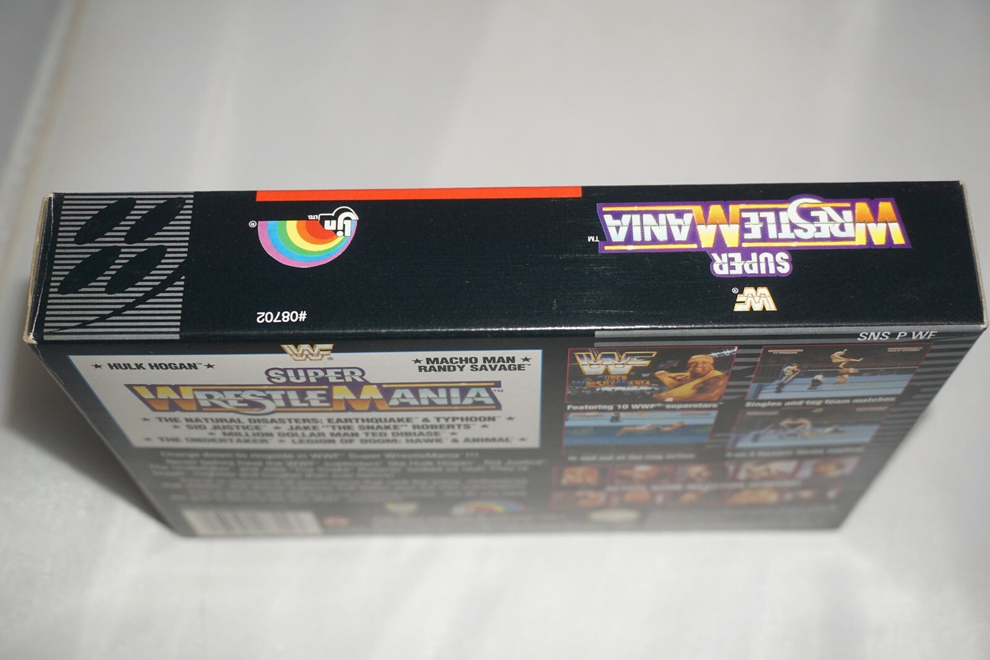WWF Super Wrestlemania MIJ (Super Nintendo SNES) Complete in Box CIB NEAR MINT