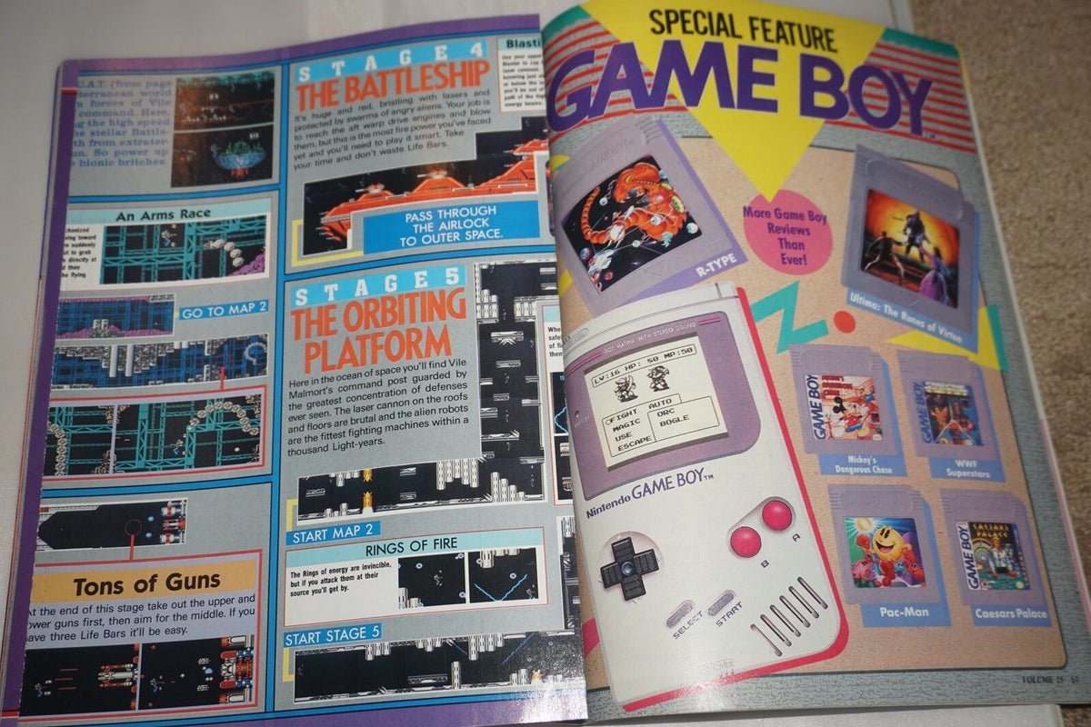Nintendo Power Vol 23 Power Blade Magazine #2 Poster