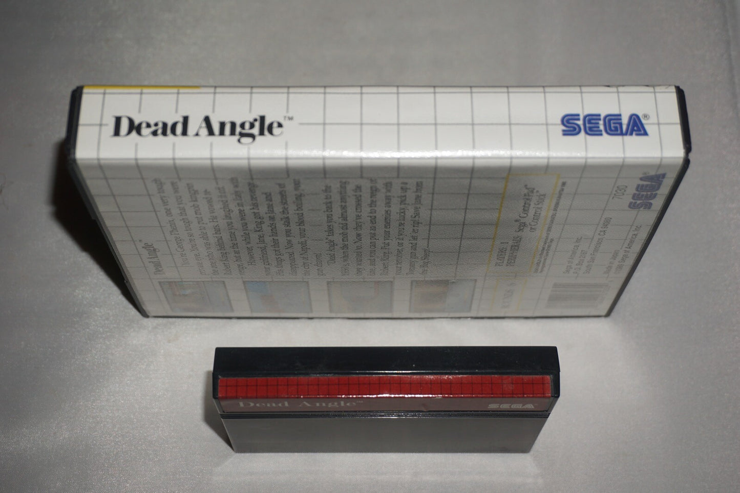 Dead Angle (Sega Master System SMS) Complete in Case