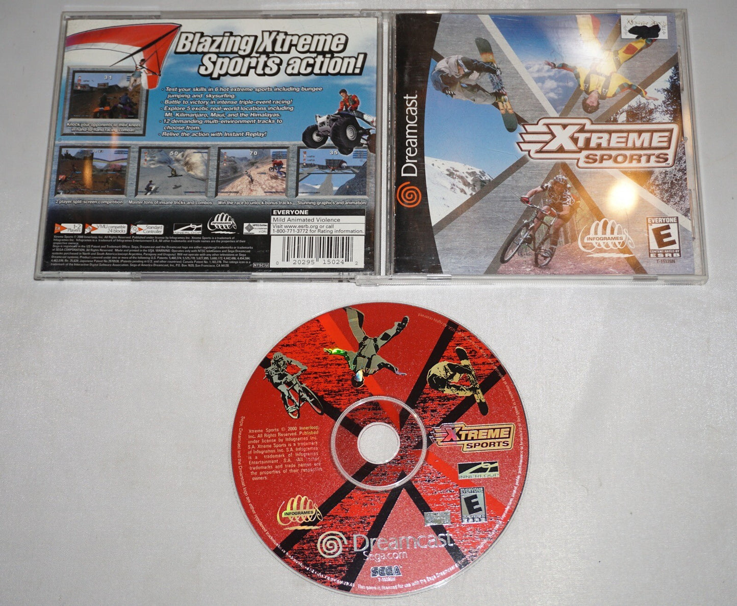 Xtreme Sports Extreme (Sega Dreamcast) Complete Tested