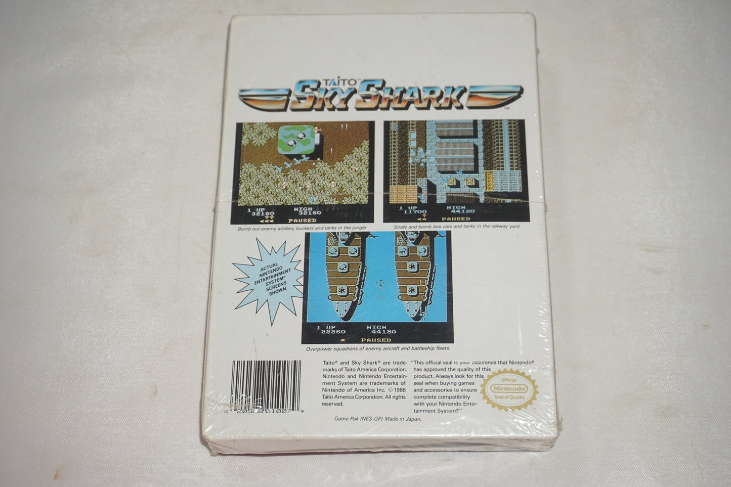 Sky Shark (Nintendo NES) NEW Factory Sealed