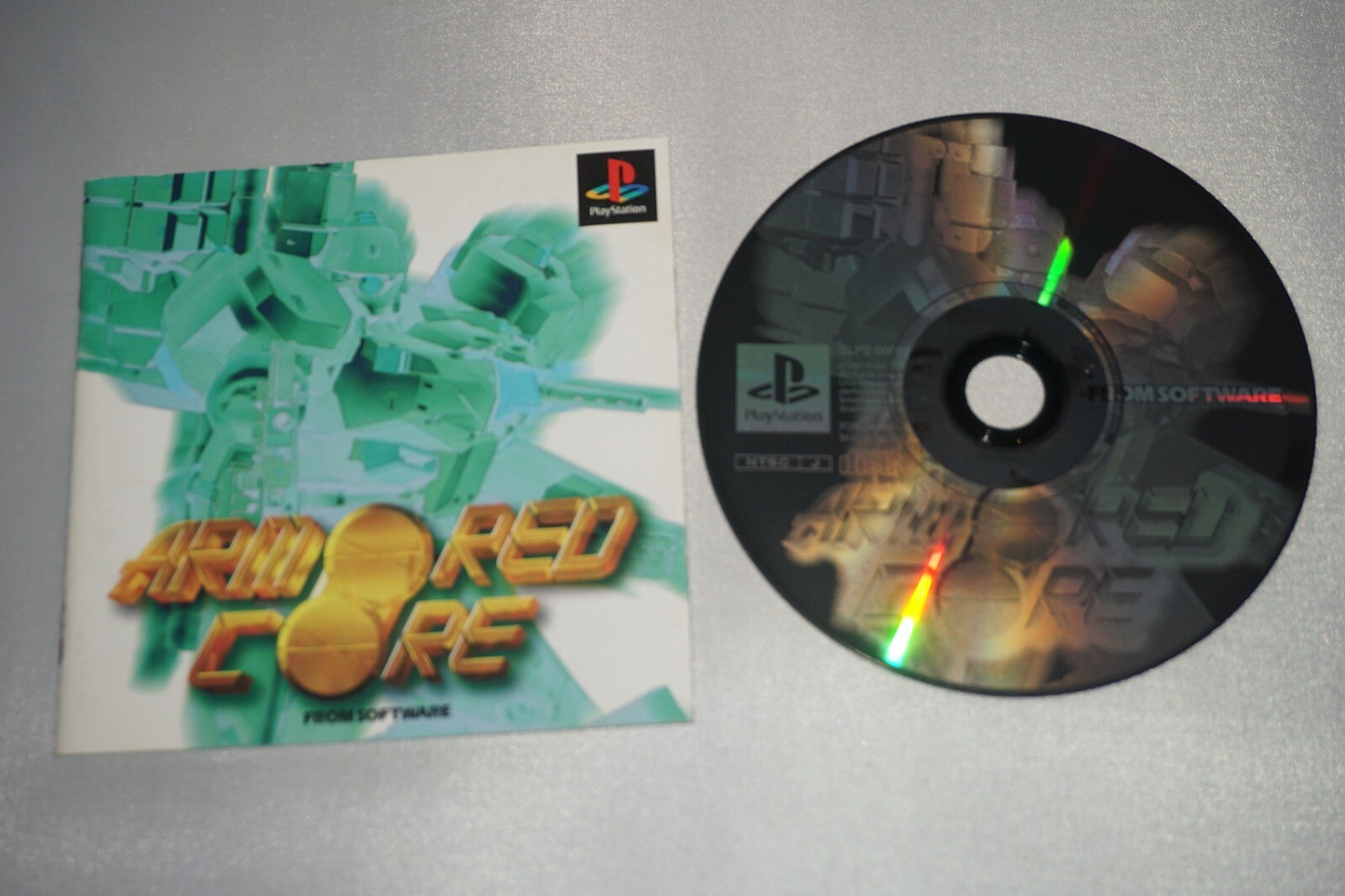 Armored Core (Sony Playstation 1 ps1) w/ Manual JAPAN