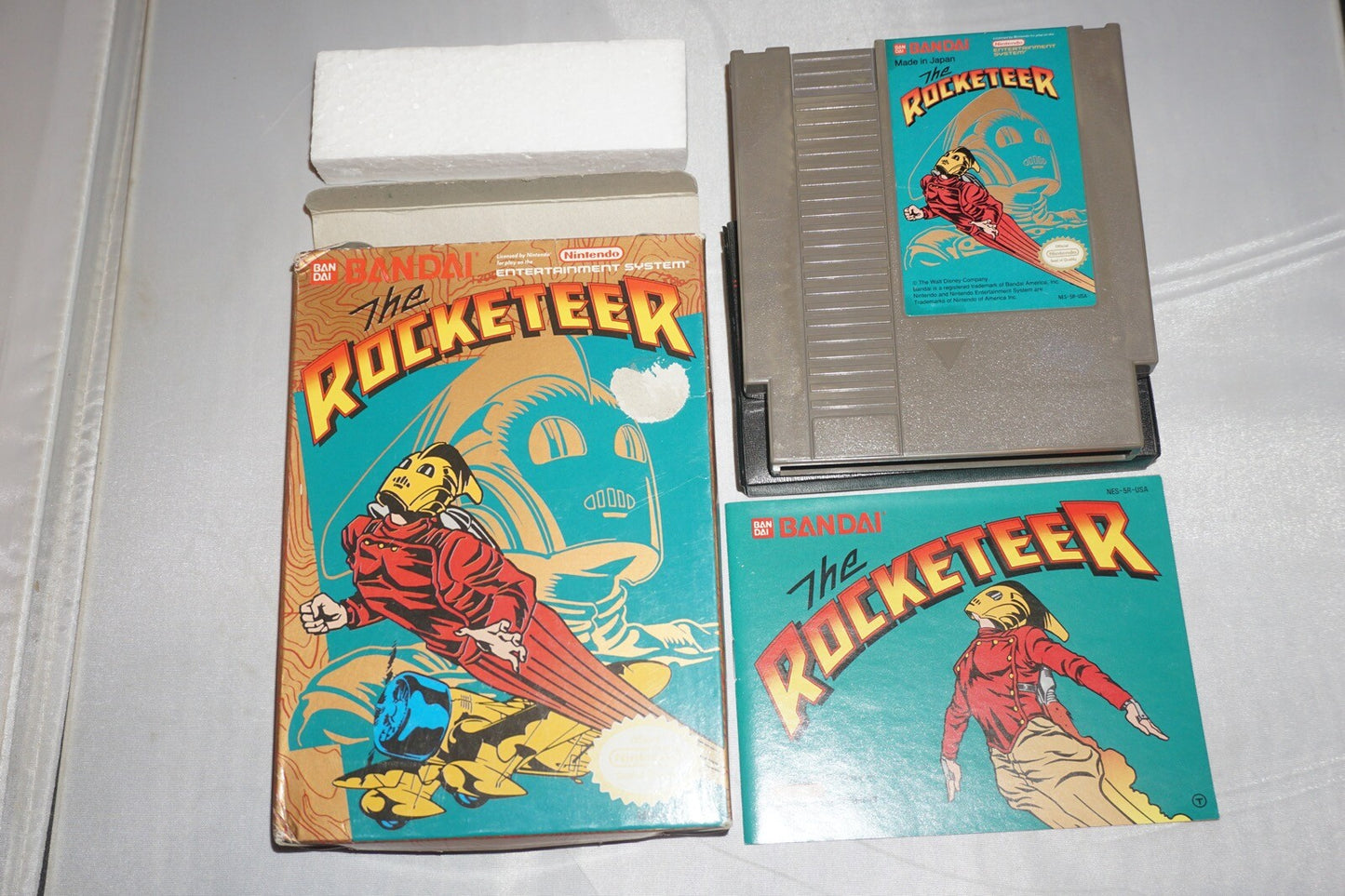 Rocketeer (Nintendo NES) Complete in Box CIB #2