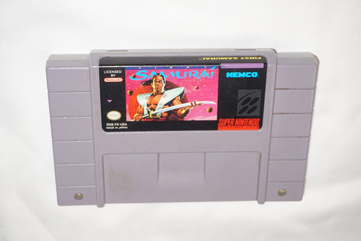 First Samurai (Super Nintendo SNES) Cart Only