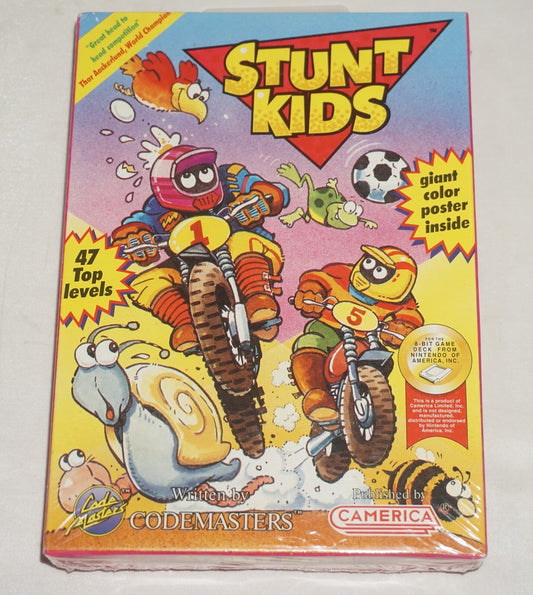 Stunt Kids (Nintendo NES) NEW Factory Sealed