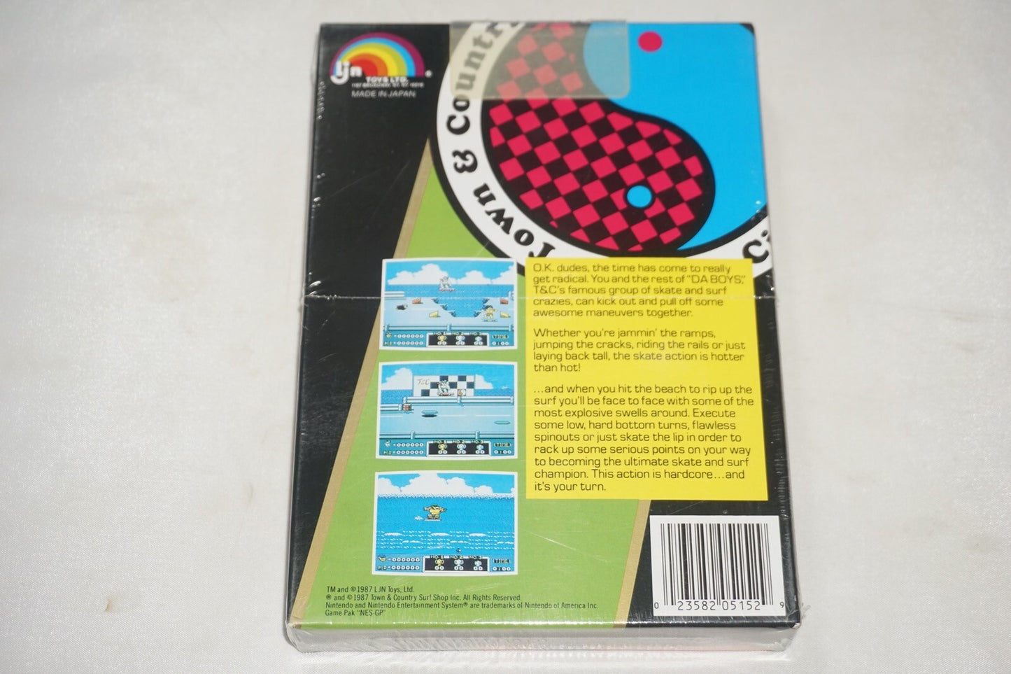 T&C Surf Designs (Nintendo NES) NEW Factory Sealed
