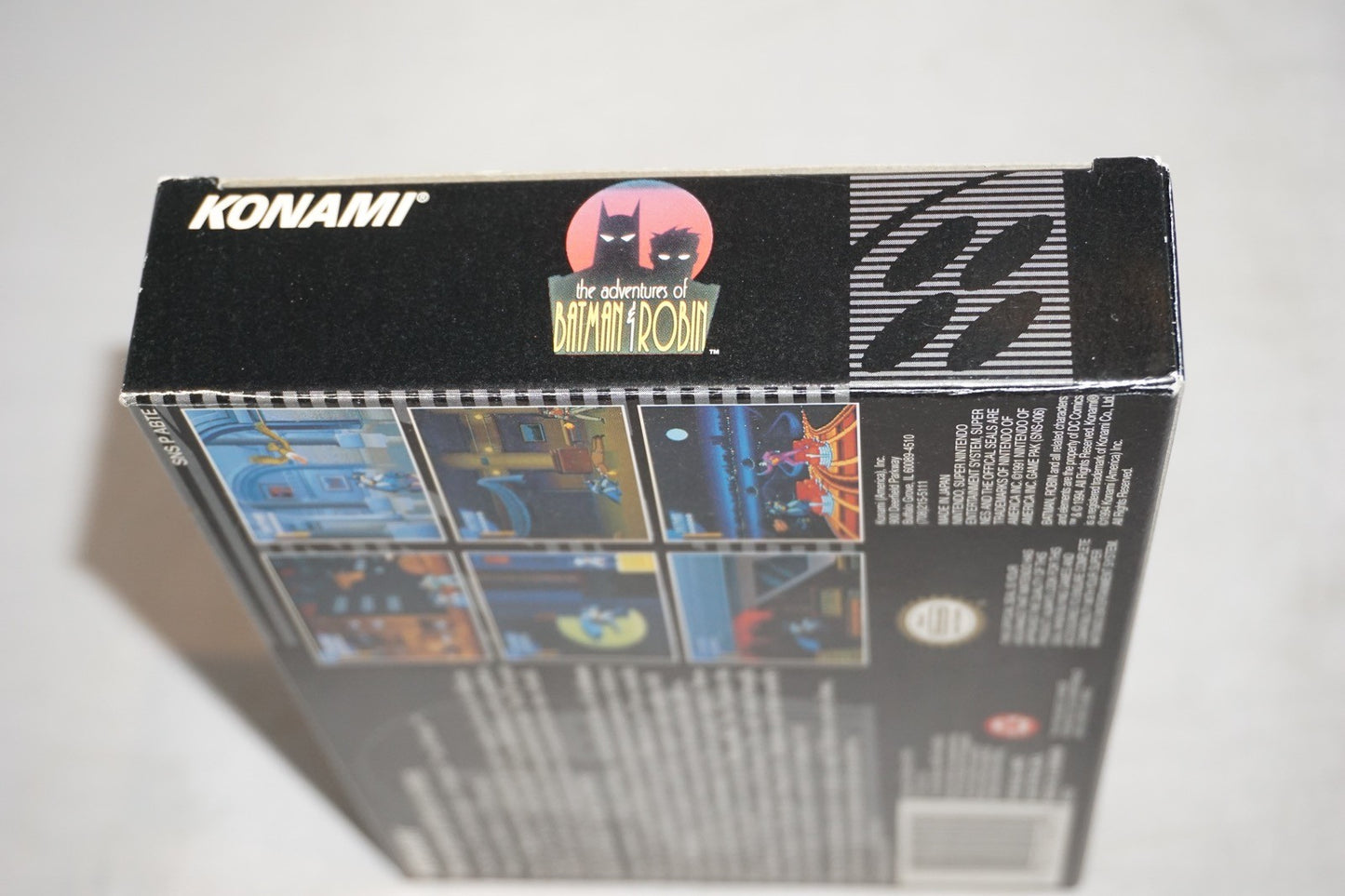 Adventures Of Batman & Robin (Super Nintendo SNES) with Box No Manual