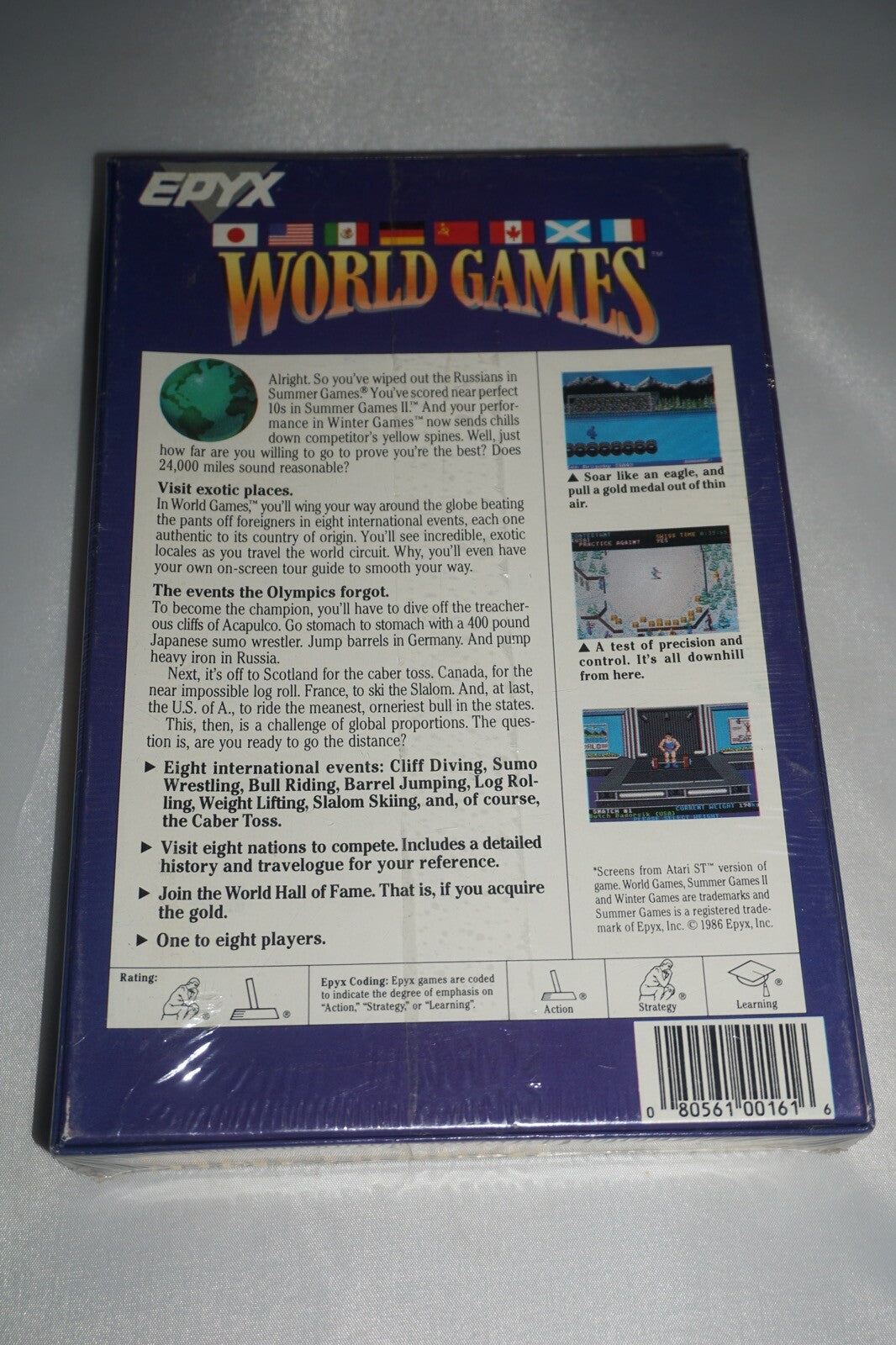 World Games (PC IBM) NEW Sealed