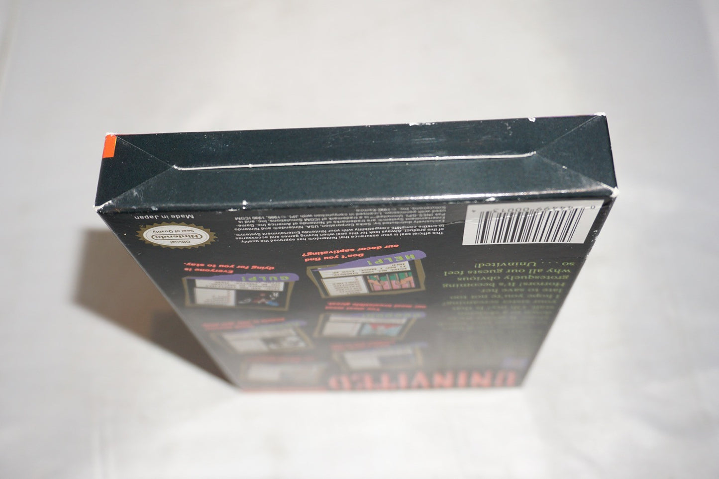 Uninvited (Nintendo NES) Complete in Box CIB
