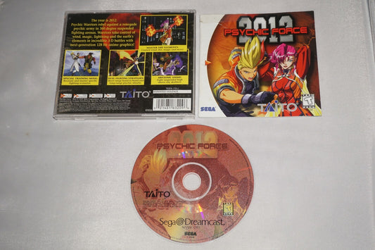 Psychic Force 2012 (Sega Dreamcast) Complete