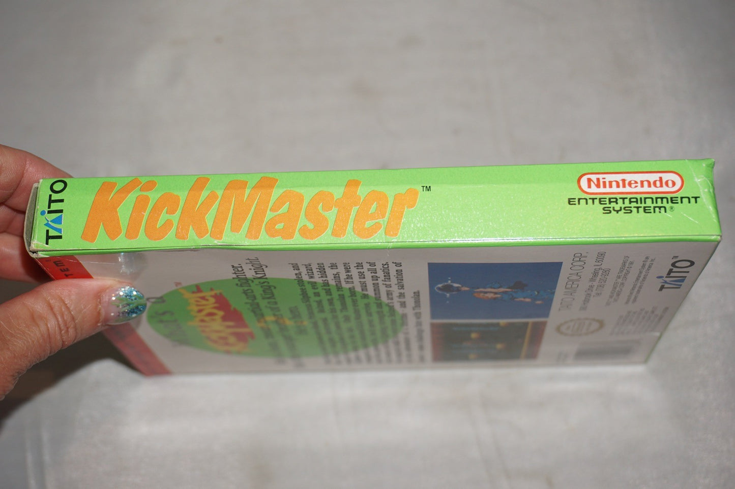 Kickmaster (Nintendo NES) Complete in Box CIB