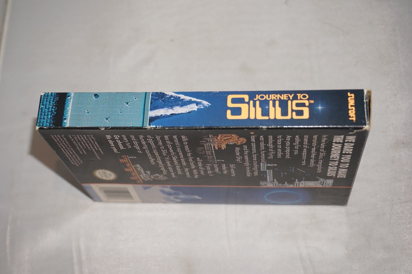 Journey To Silius (Nintendo NES) Complete in Box CIB
