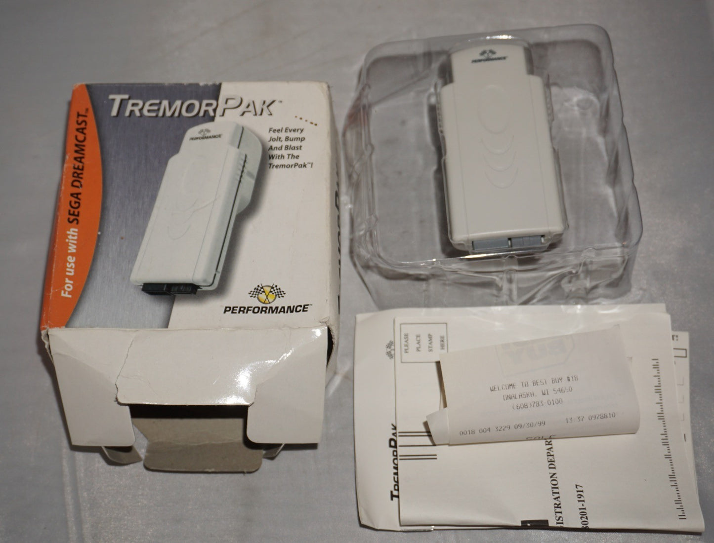 Performance Tremor Pak (Sega Dreamcast) with Box