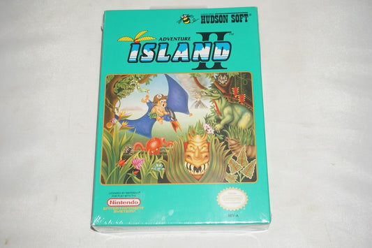 Adventure Island II 2 (Nintendo NES) NEW Factory Sealed
