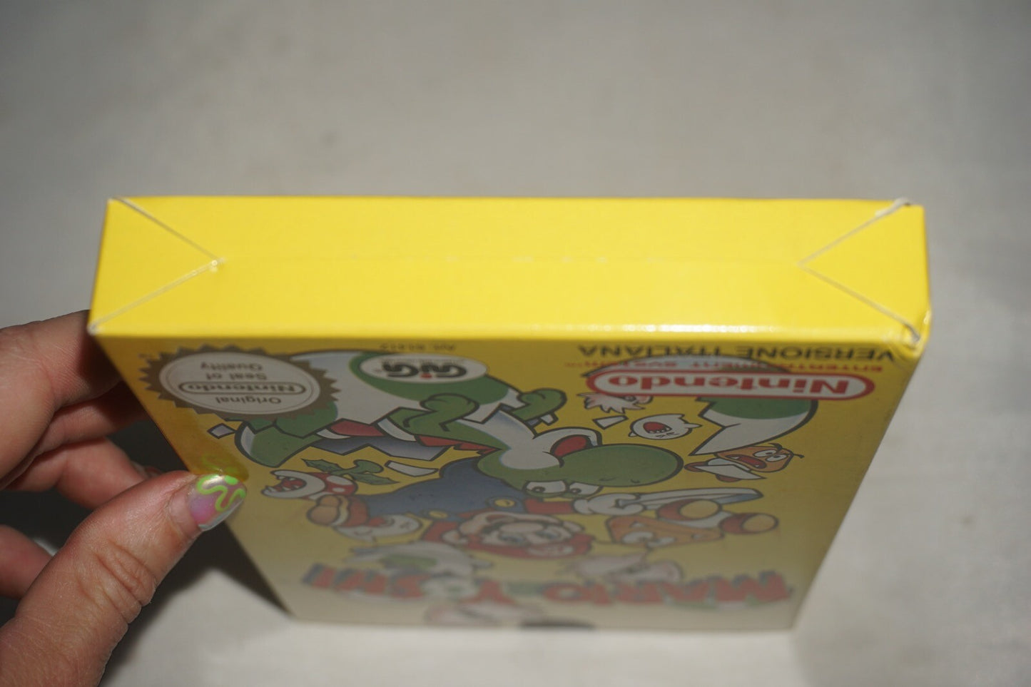 Mario & Yoshi (Nintendo NES) NEW Factory Sealed Italian