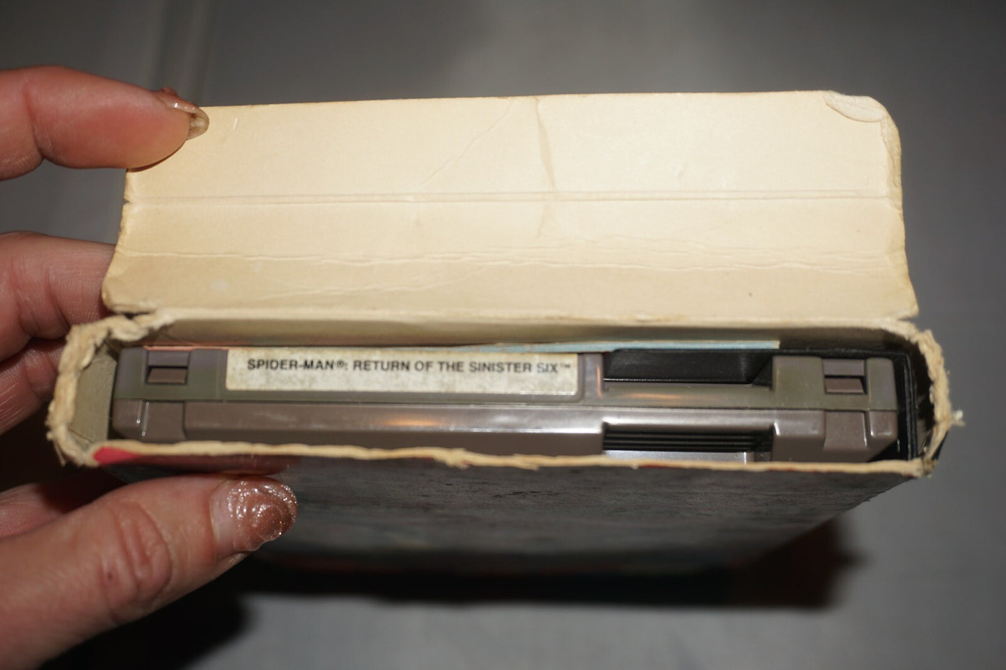 Spider-Man Return Of Sinister Six (Nintendo NES) Complete in Box CIB