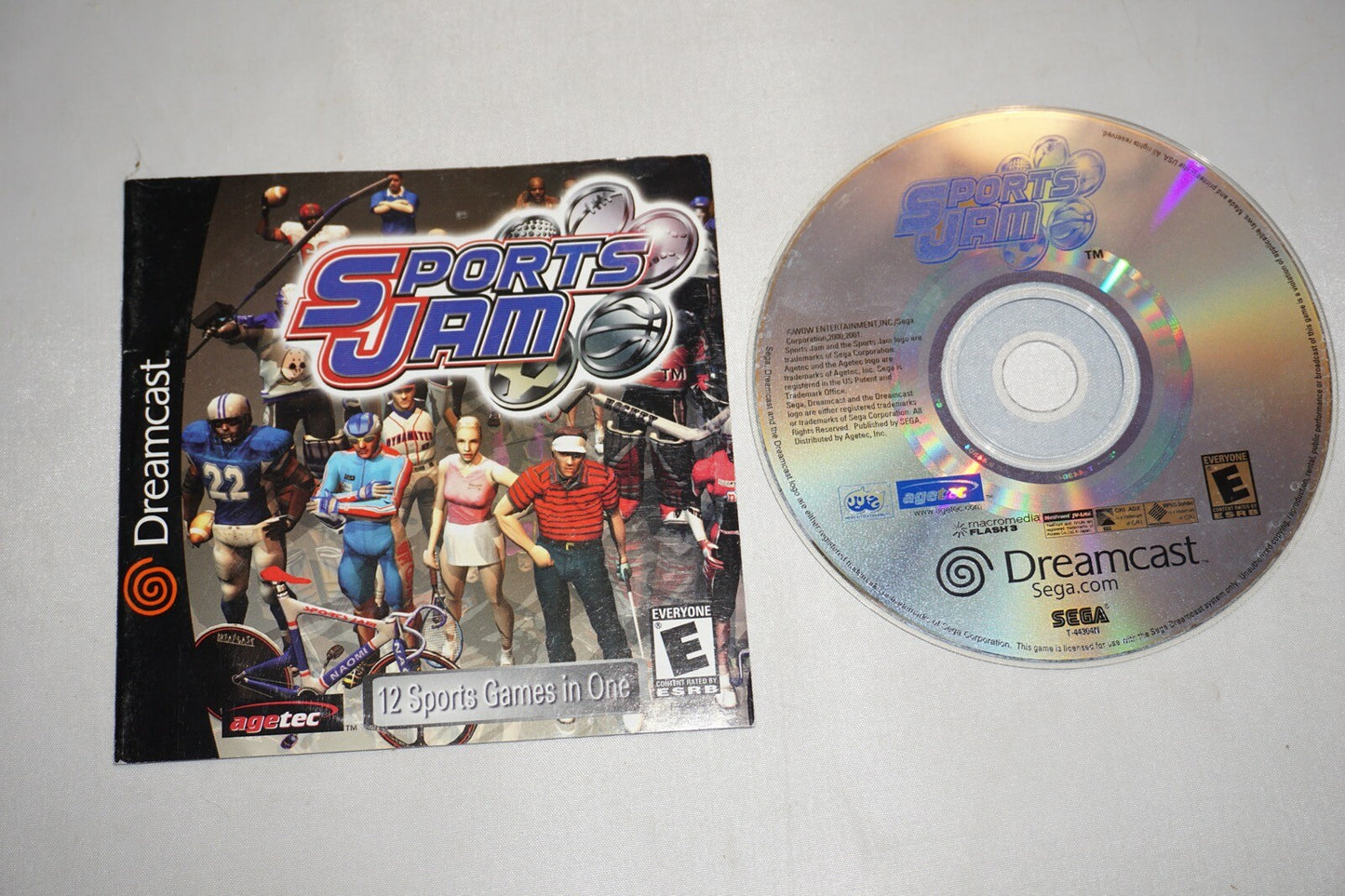 Sports Jam (Sega Dreamcast) with Manual Tested