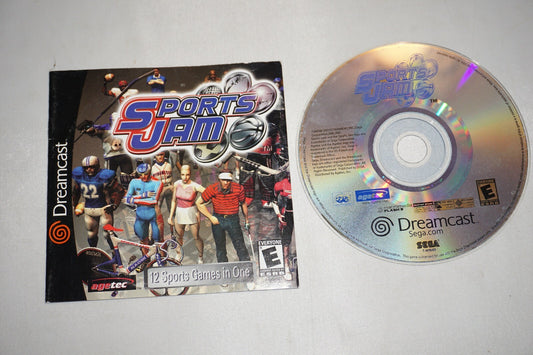 Sports Jam (Sega Dreamcast) with Manual Tested