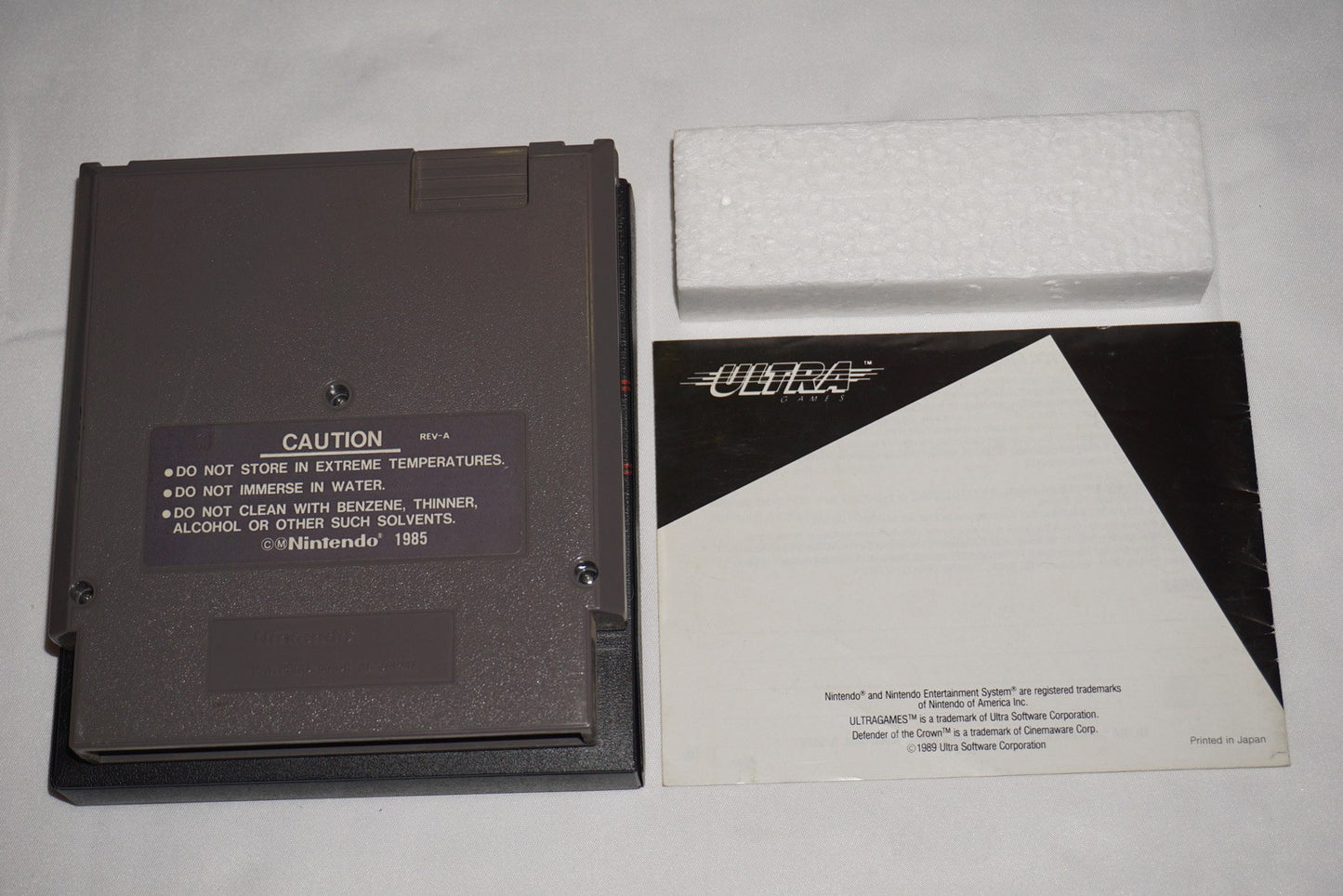 Defender of the Crown (Nintendo NES) Complete in Box CIB
