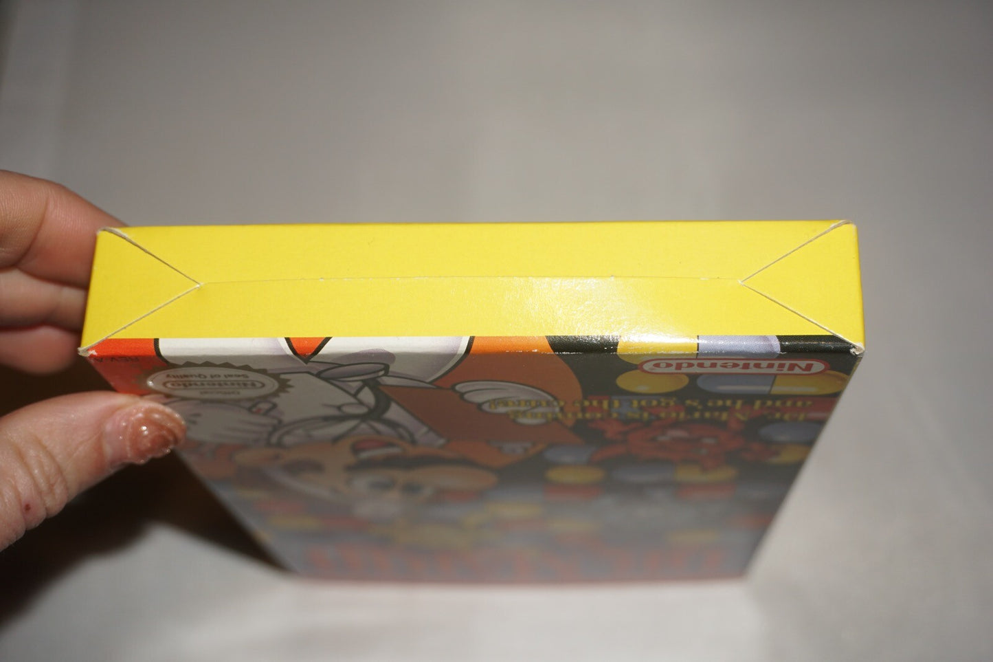 Dr Mario (Nintendo NES) Complete in Box CIB Near Mint #3