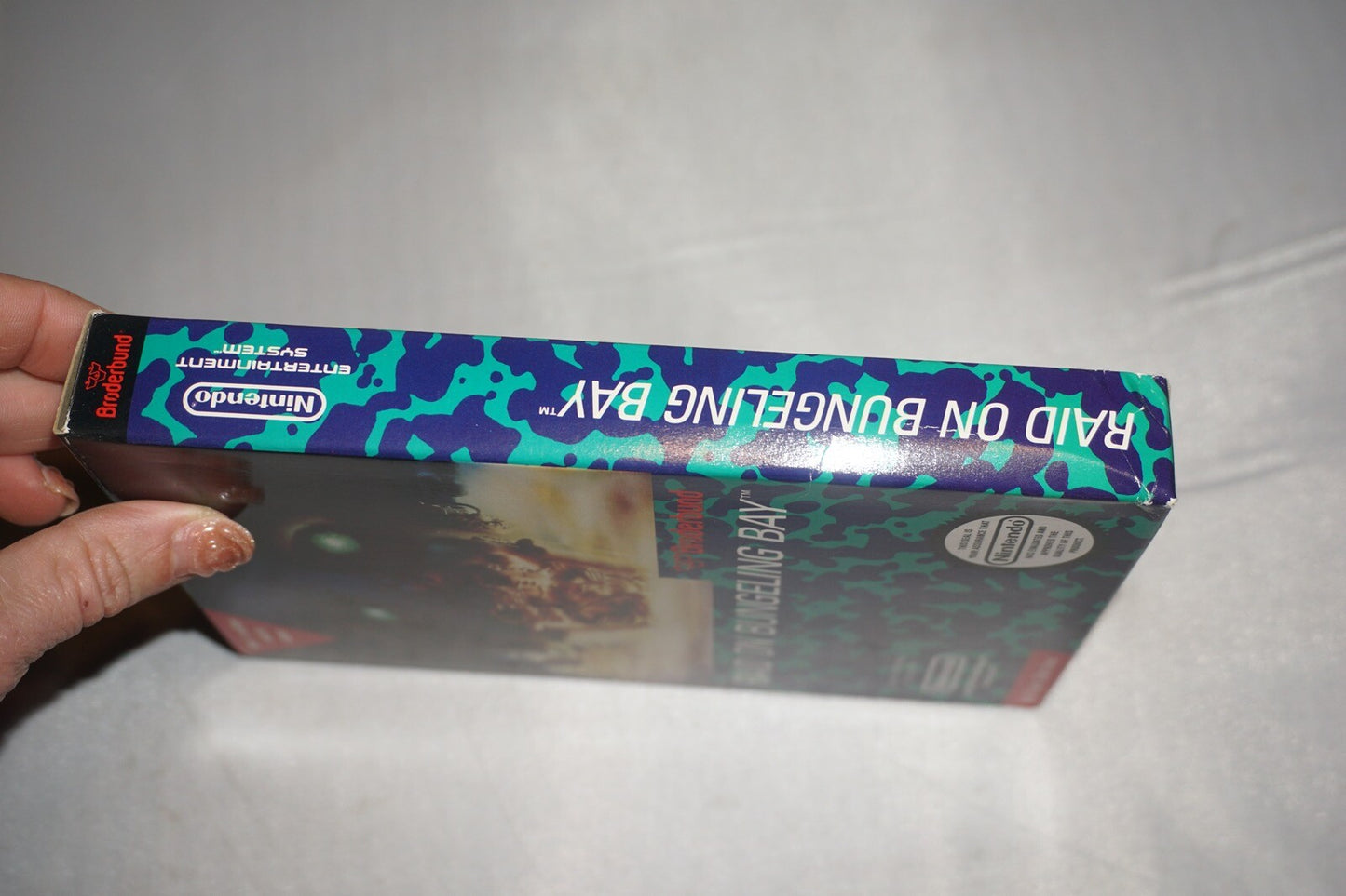 Raid On Bungeling Bay HANGTAB (Nintendo NES) Complete in Box CIB