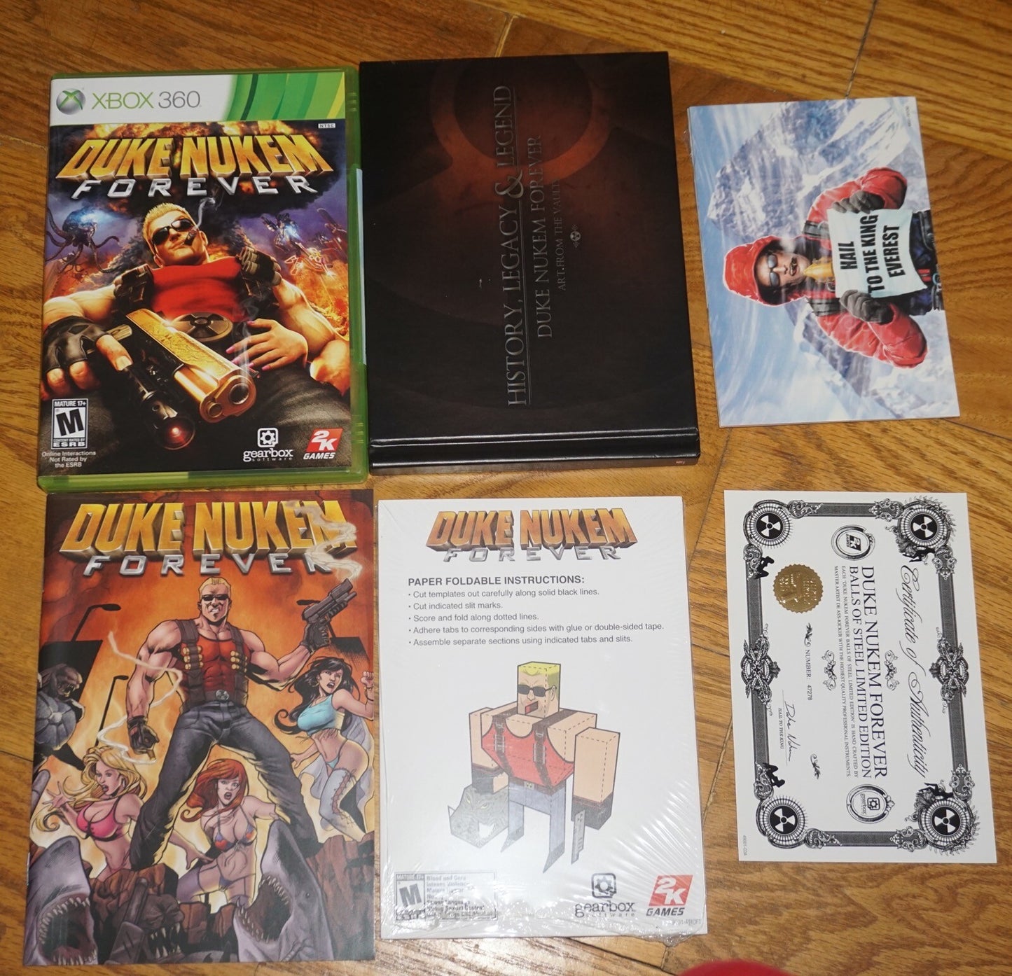 Duke Nukem Forever: Balls of Steel Collector's Edition (Xbox 360) Complete