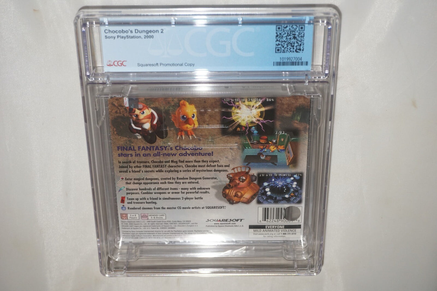 Chocobo’s Dungeon 2 (Sony Playstation ps1) CGC 9.4 A++ NEW Sealed
