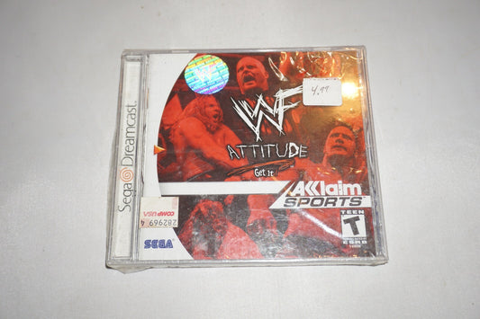 WWF Attitude WWE (Sega Dreamcast) NEW Factory Sealed