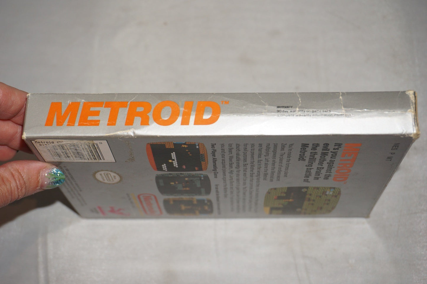 Metroid (Nintendo NES) Complete in Box CIB