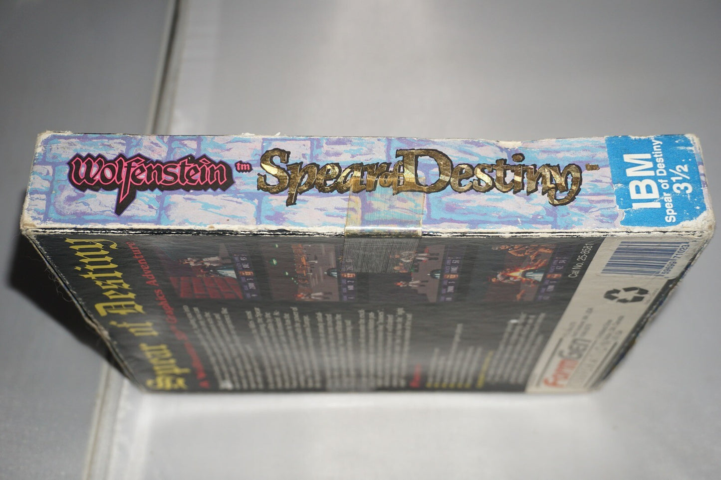 Wolfenstein Spear of Destiny (PC IBM Tandy) Complete in Box CIB
