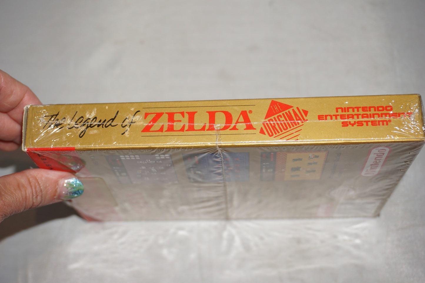Legend of Zelda Classic Grey (Nintendo NES) Complete in Box CIB