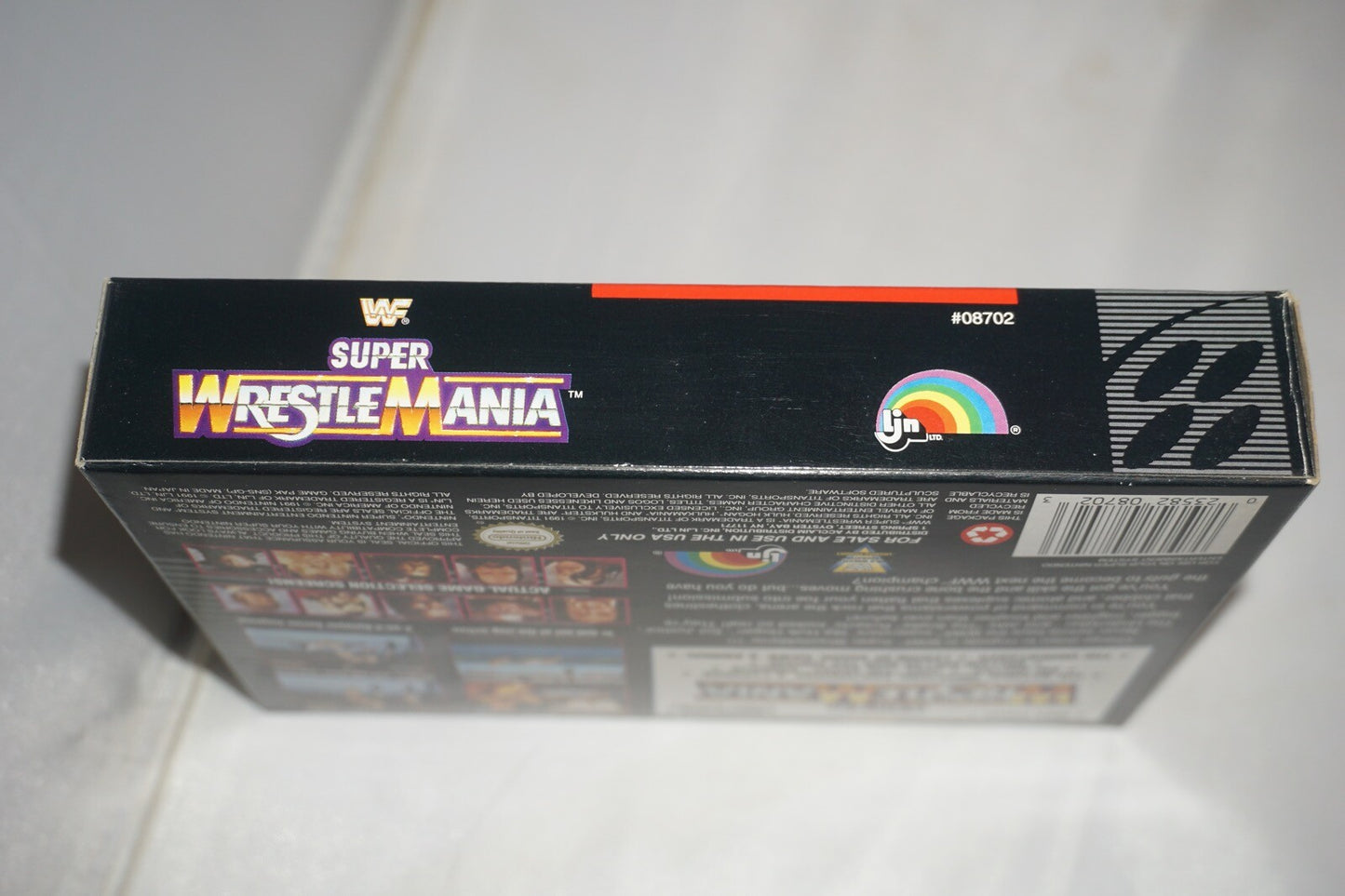 WWF Super Wrestlemania MIJ (Super Nintendo SNES) Complete in Box CIB NEAR MINT