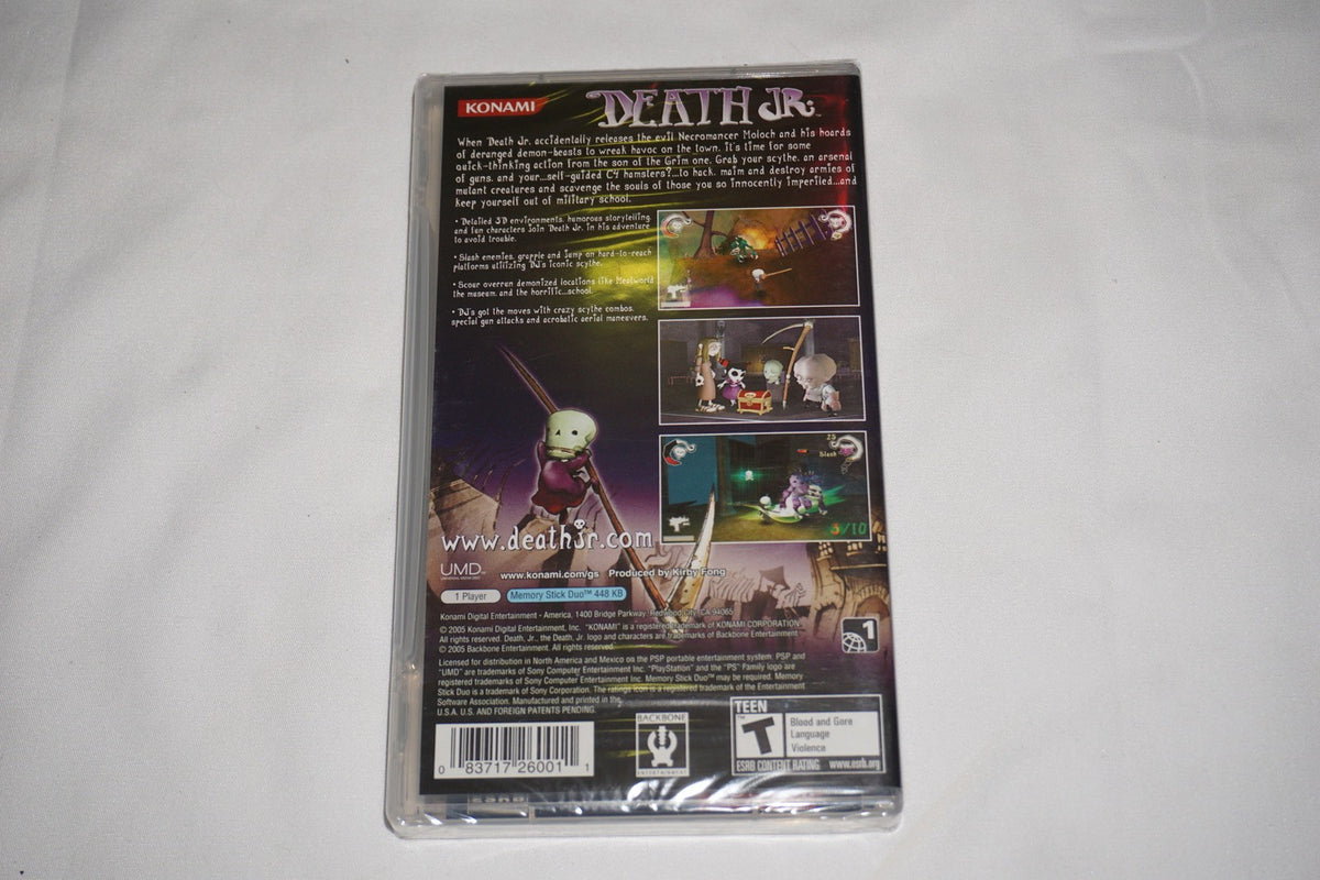 Death Jr (Sony PSP Playstation Portable) NEW Sealed