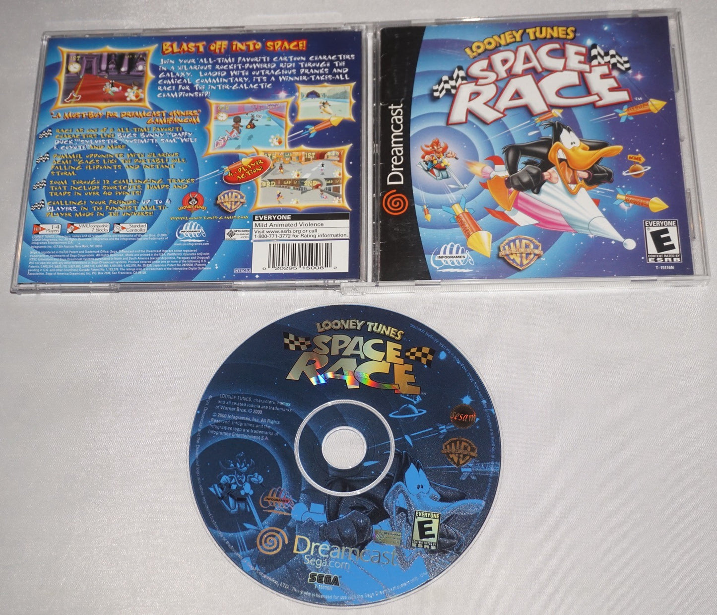 Looney Tunes Space Race (Sega Dreamcast) Complete