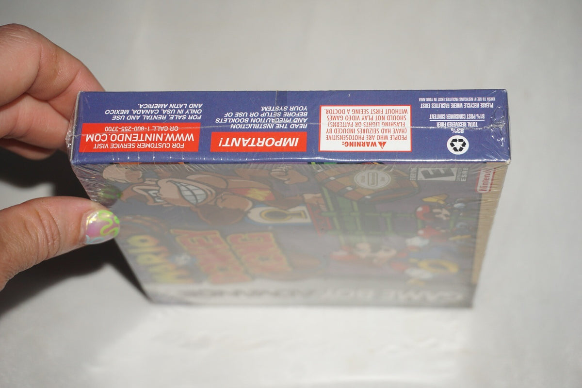Mario Vs Donkey Kong (Nintendo Gameboy Advance GBA) NEW Factory Sealed