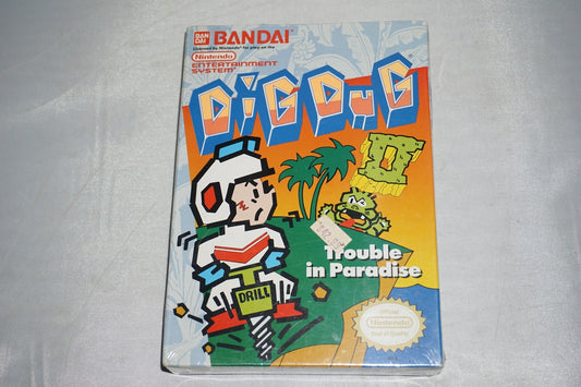 Dig Dug II 2 (Nintendo NES) NEW Factory Sealed